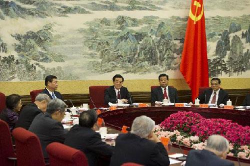 President Hu bids New Year's greetings to non-communist parties, personages